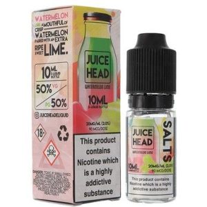 Juice Head Nic Salts | Watermelon Lime 10ml