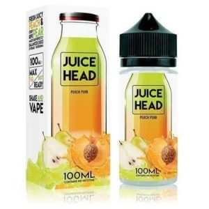 Juice Head Shortfills E-Liquid Vape Juice | Peach Pear 100ml - 0mg