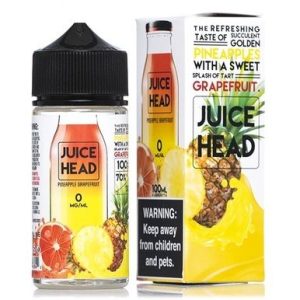Juice Head Shortfills E-Liquid Vape Juice | Pineapple Grapefruit 100ml - 0mg