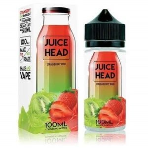 Juice Head Shortfills E-Liquid Vape Juice | Strawberry Kiwi 100ml - 0mg