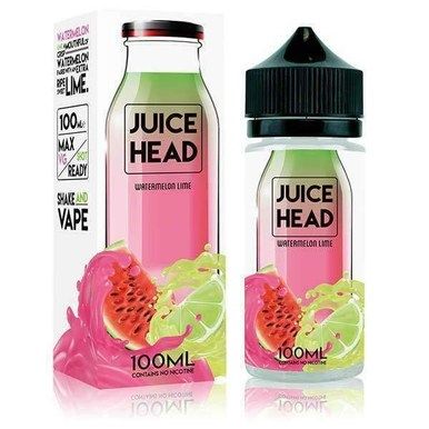 Juice Head Shortfills E-Liquid Vape Juice | Watermelon Lime 100ml - 0mg