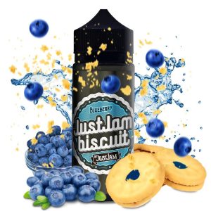 Biscuit by Just Jam Shortfills E-Liquid Vape Juice | Biscuit Blueberry 100ml - 0mg