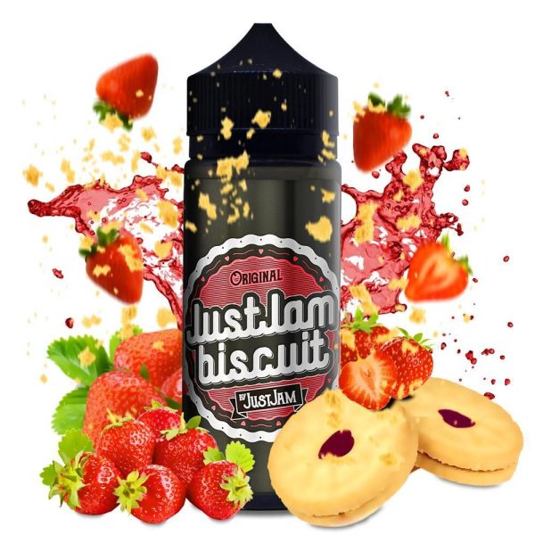 Biscuit by Just Jam Shortfills E-Liquid Vape Juice | Biscuit Original 100ml - 0mg