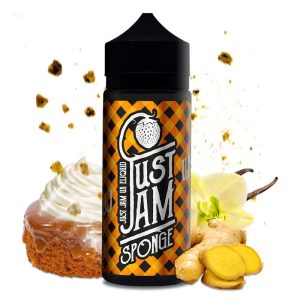 Sponge by Just Jam Shortfills E-Liquid Vape Juice | Ginger Sponge 100ml - 0mg