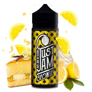 Sponge by Just Jam Shortfills E-Liquid Vape Juice | Lemon Sponge 100ml - 0mg