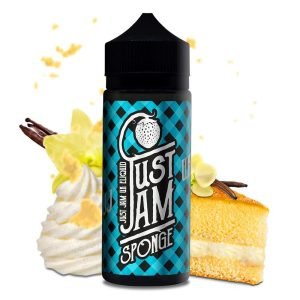 Sponge by Just Jam Shortfills E-Liquid Vape Juice | Vanilla Sponge 100ml - 0mg