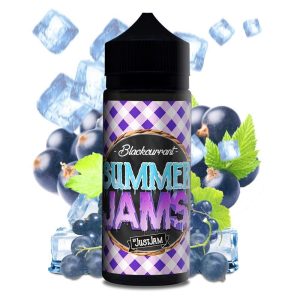 Summer Jams by Just Jam Shortfills E-Liquid Vape Juice | Summer Jams Blackcurrant 100ml - 0mg