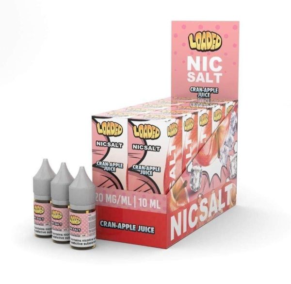 Loaded Nic Salts | Cran Apple Juice Iced 10ml