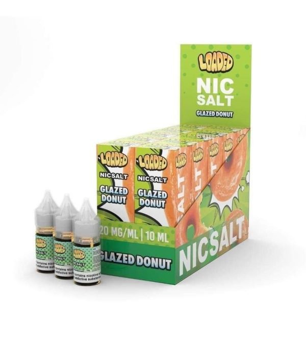 Loaded Nic Salts | Glazed Donuts 10ml