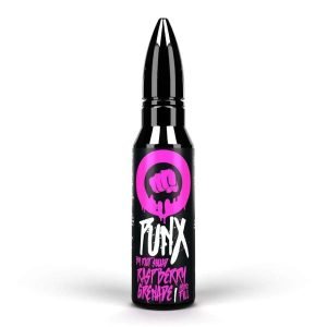 Punx by Riot Squad Shortfills E-Liquid Vape Juice | Raspberry Grenade 50ml - 0mg