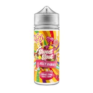 Sweet Spot Shortfills E-Liquid Vape Juice | Jelly Babies 100ml - 0mg