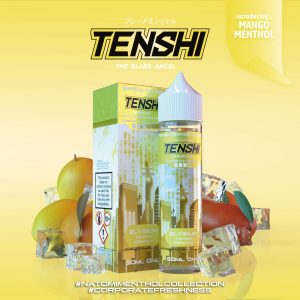 Menthol by Tenshi Shortfills E-Liquid Vape Juice | Elysium Mango 50ml - 0mg