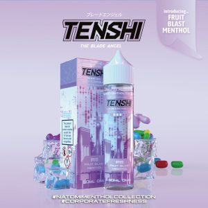 Menthol by Tenshi Shortfills E-Liquid Vape Juice | Iris Fruit Blast 50ml - 0mg