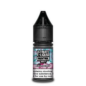 Menthol by Ultimate Puff Nic Salts | Raspberry 10ml