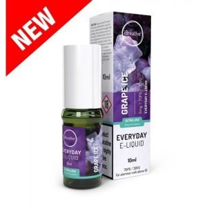 iBreathe 10ml E-Liquid Vape Juice | Grape Ice