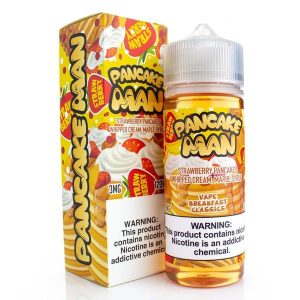 Vape Breakfast Classics Shortfills E-Liquid Vape Juice | Pancake Man 100ml - 0mg