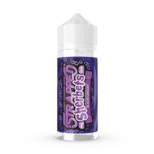Strapped Shortfills E-Liquid Vape Juice | Sherbets Blackcurrant 100ml - 0mg