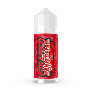 Strapped Shortfills E-Liquid Vape Juice | Sherbets Cherry 100ml - 0mg