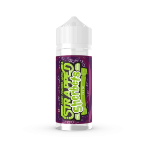 Strapped Shortfills E-Liquid Vape Juice | Sherbets Grape 100ml - 0mg