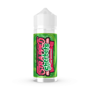 Strapped Shortfills E-Liquid Vape Juice | Sherbets Lime Grapefruit 100ml - 0mg