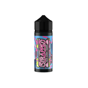 Strapped Shortfills E-Liquid Vape Juice | Sour Gummy Worms 100ml - 0mg