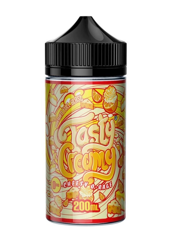 Tasty Fruity Shortfills E-Liquid Vape Juice | Cheesy O'Rage 200ml - 0mg