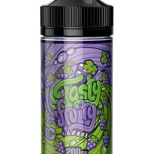 Tasty Fruity Shortfills E-Liquid Vape Juice | Grape 200ml - 0mg