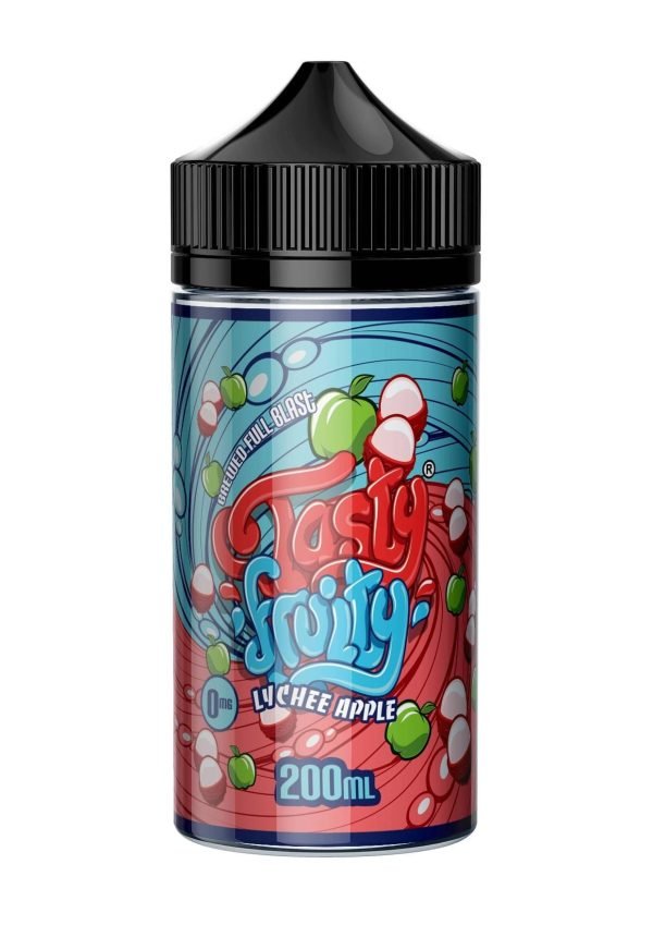 Tasty Fruity Shortfills E-Liquid Vape Juice | Lychee Apple 200ml - 0mg