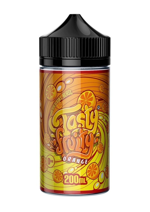 Tasty Fruity Shortfills E-Liquid Vape Juice | Orange 200ml - 0mg