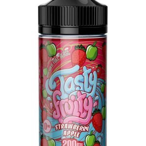 Tasty Fruity Shortfills E-Liquid Vape Juice | Strawberry Apple 200ml - 0mg