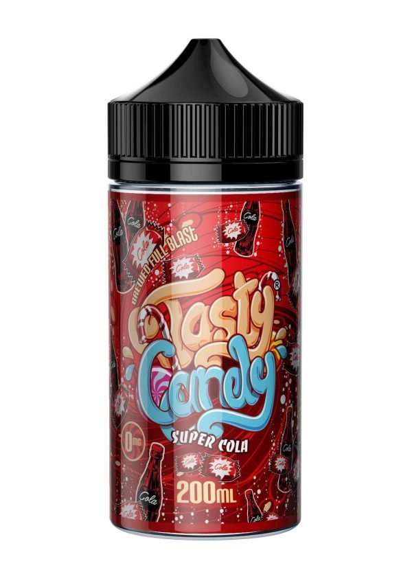 Tasty Fruity Shortfills E-Liquid Vape Juice | Super Cola 200ml - 0mg