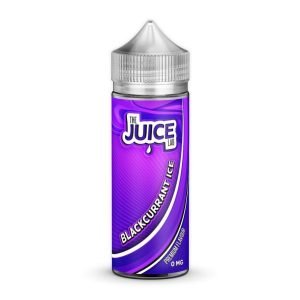 The Juice Lab Shortfills E-Liquid Vape Juice | Blackcurrant Menthol 100ml - 0mg