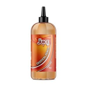 The Juice Lab Shortfills E-Liquid Vape Juice | Tropical Punch 500ml - 0mg