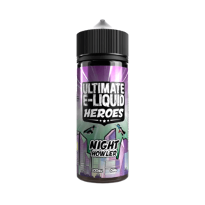 Heroes by Ultimate Puff Shortfills E-Liquid Vape Juice | Night Howler 100ml - 0mg