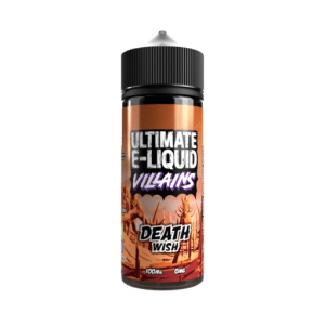 Villains by Ultimate Puff Shortfills E-Liquid Vape Juice | Death Wish 100ml - 0mg