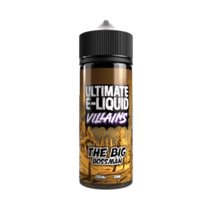 Villains by Ultimate Puff Shortfills E-Liquid Vape Juice | The Big Bossman 100ml - 0mg