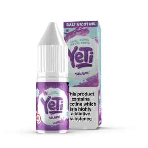 Yeti Nic Salts | Grape Ice 10ml