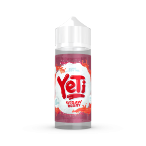 Yeti Shortfills E-Liquid Vape Juice | Strawberry Ice 100ml - 0mg