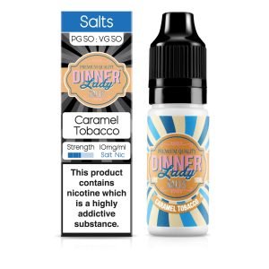 Dinner Lady Nic Salts | Caramel Tobacco 10ml