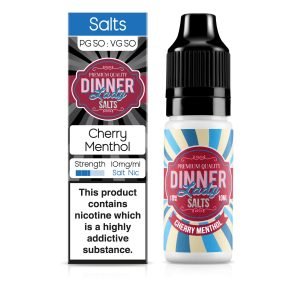 Dinner Lady Nic Salts | Cherry Menthol 10ml