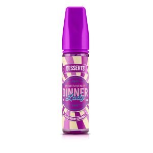 Dinner Lady Shortfills E-Liquid Vape Juice | Desserts Blackberry Crumble 50ml - 0mg