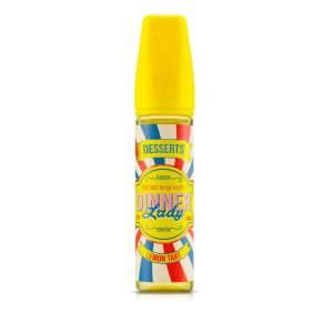 Dinner Lady Shortfills E-Liquid Vape Juice | Desserts Lemon Tart 50ml - 0mg