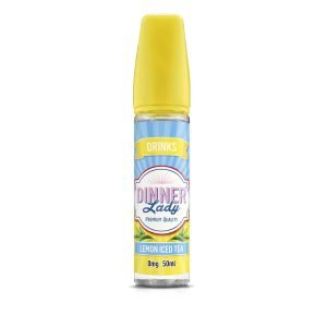 Dinner Lady Shortfills E-Liquid Vape Juice | Drinks Lemon Iced Tea 50ml - 0mg