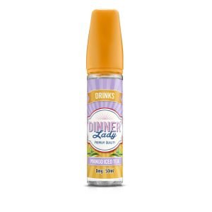 Dinner Lady Shortfills E-Liquid Vape Juice | Drinks Mango Iced Tea 50ml - 0mg