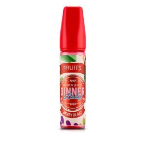 Dinner Lady Shortfills E-Liquid Vape Juice | Fruits Berry Blast 50ml - 0mg