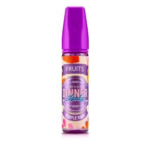 Dinner Lady Shortfills E-Liquid Vape Juice | Fruits Purple Rain 50ml - 0mg