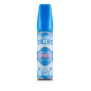 Dinner Lady Shortfills E-Liquid Vape Juice | Ice Blue Menthol 50ml - 0mg