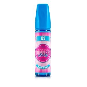 Dinner Lady Shortfills E-Liquid Vape Juice | Ice Bubble Trouble 50ml - 0mg