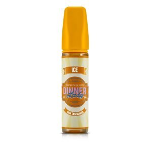 Dinner Lady Shortfills E-Liquid Vape Juice | Ice Sun Tan Mango 50ml - 0mg