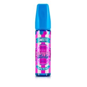 Dinner Lady Shortfills E-Liquid Vape Juice | Sweets Bubble Trouble 50ml - 0mg